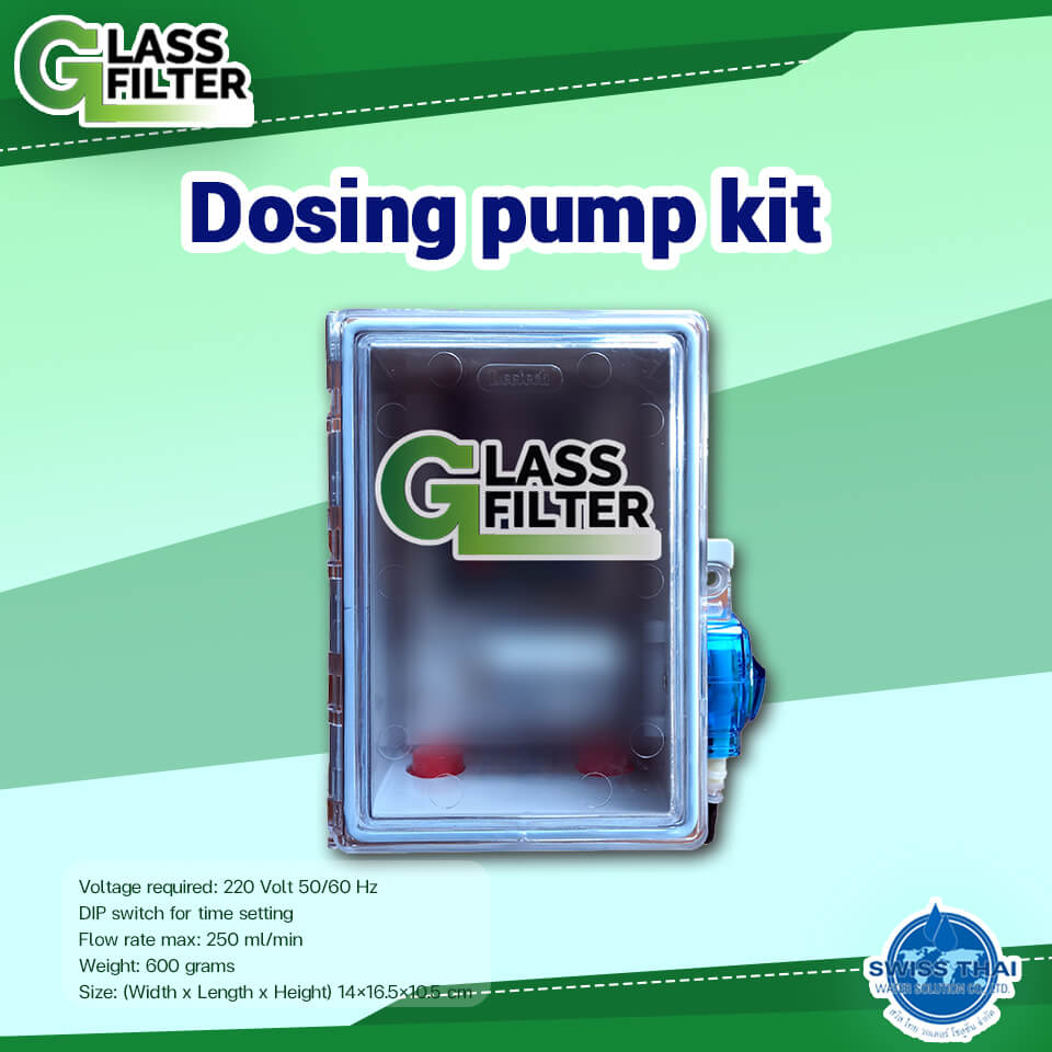 Dosing pump kit