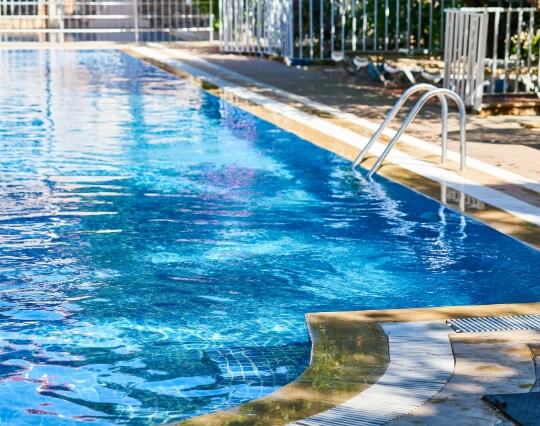 Prevention of infection in swimming pools