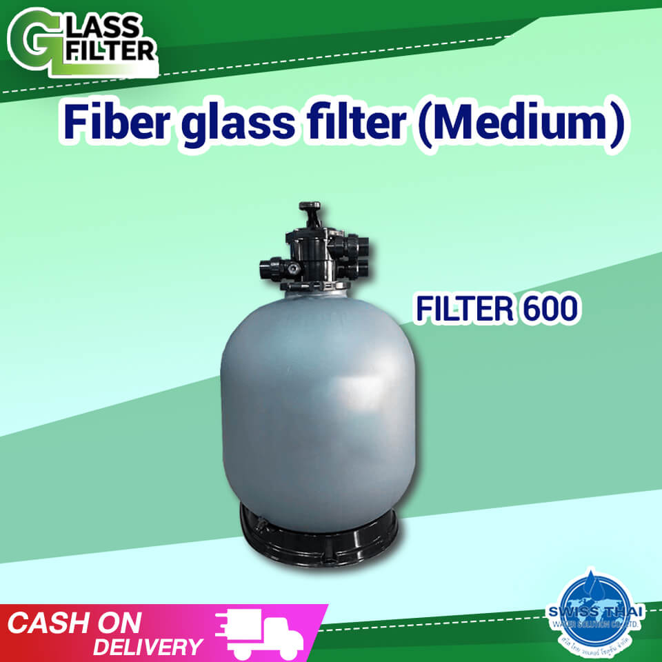 Fiber glass filter Medium Model 600