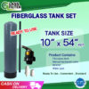 Fiber glass tank set 10x54
