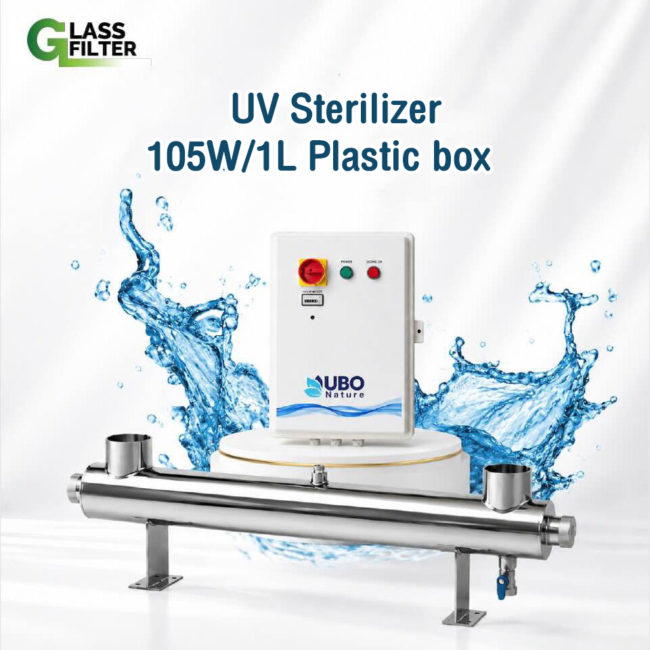 UV STERILIZER for Water UV 105W/1L (with plastic box)