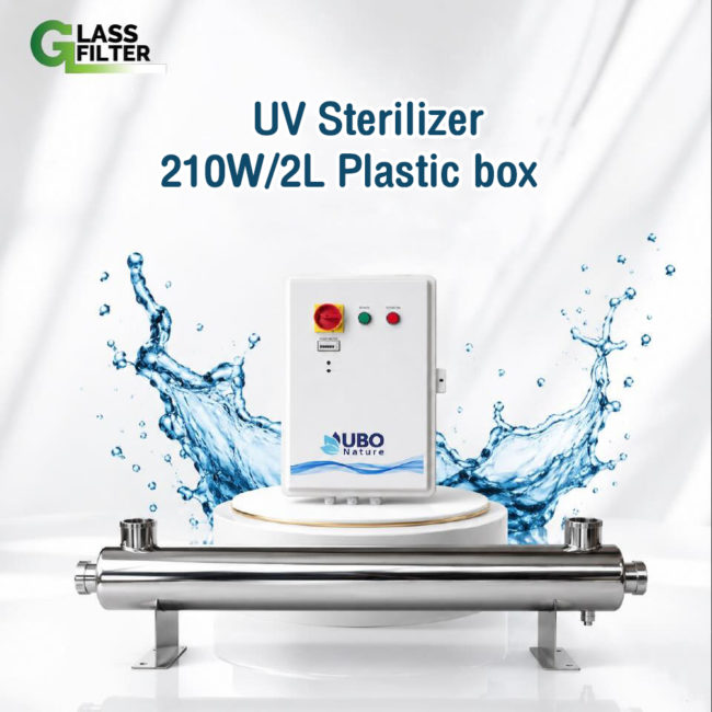 UV Sterilizer for Water UV 210W/2L (with plastic box)