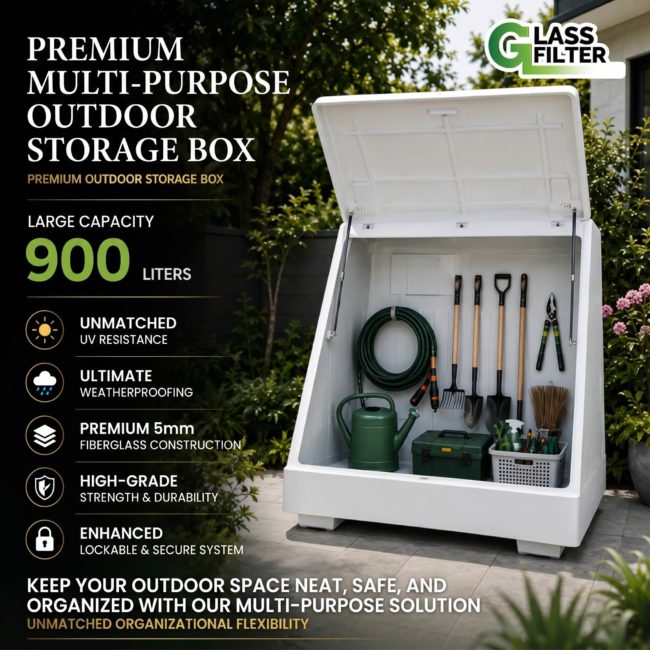 Premium Outdoor Storage Box 900L
